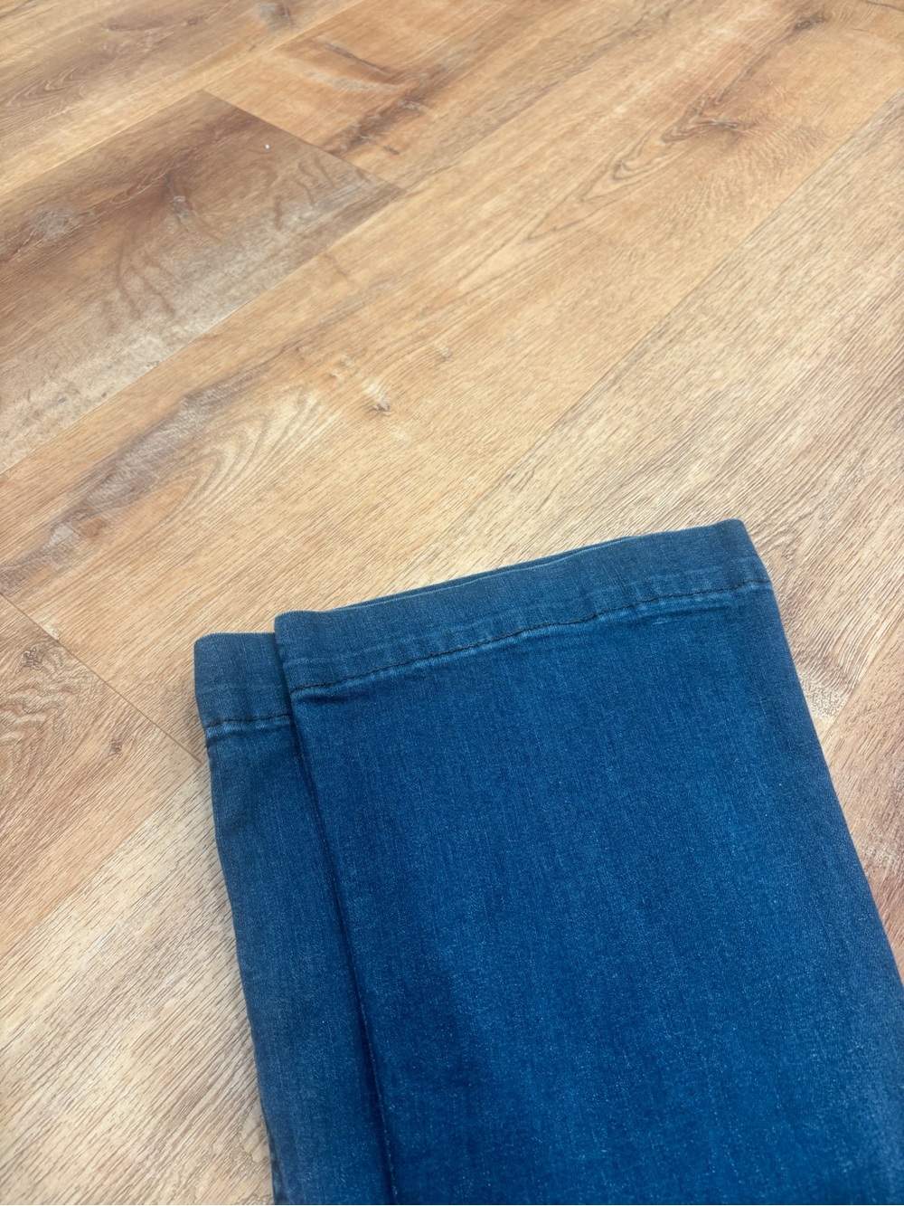 Kimes Ranch Dark Indigo Wide Leg Flare Jeans - Picture 3 of 8